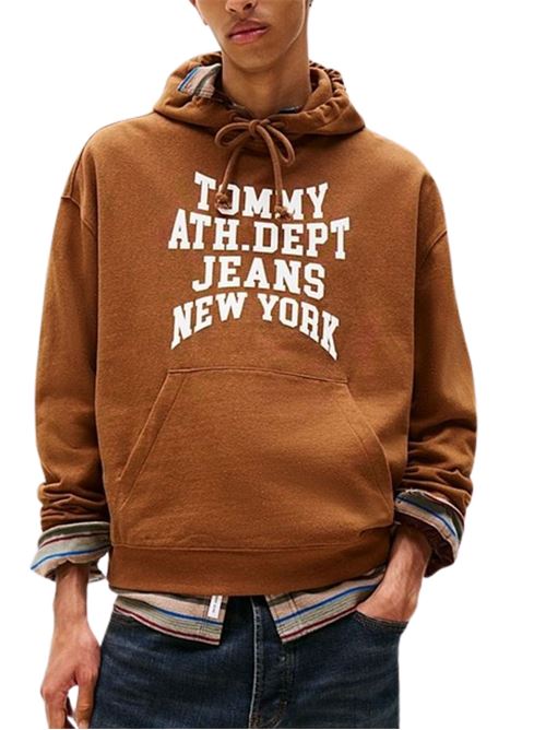 Felpa con cappuccio stile universitario Tommy Jeans | DM0DM22082GVP